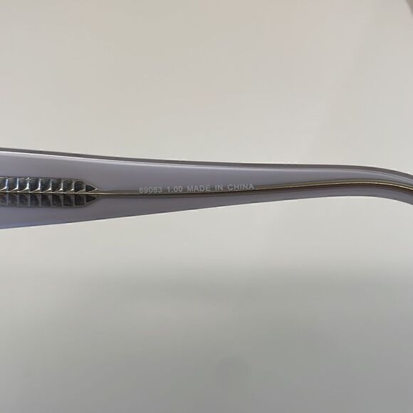 A.J. Morgan Periwinkle Rectangle Reading Glasses +1.00 NEW - Picture 5 of 7